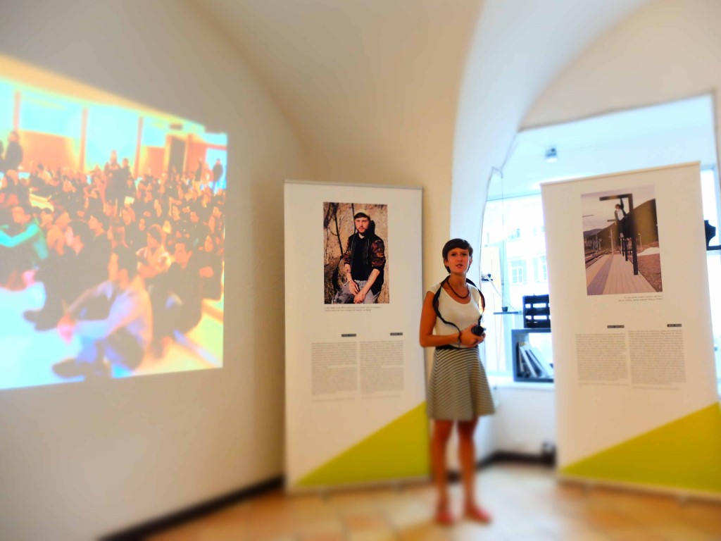 Valentina Cramerotti introducing 'Young Futuremakers', ©Open City Museum, 2014.